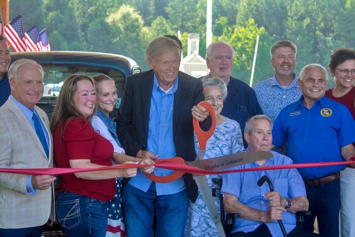 Ribbon cutting