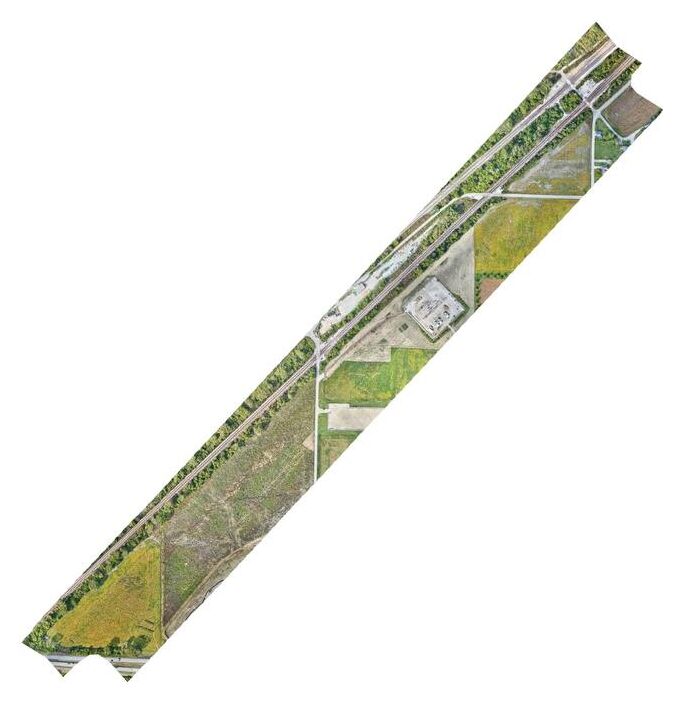 Corridor ortho: road / rail right-of-way